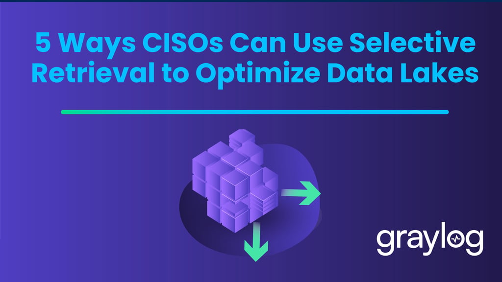 5 Ways CISOs Can Use Selective Retrieval to Optimize Data Lakes