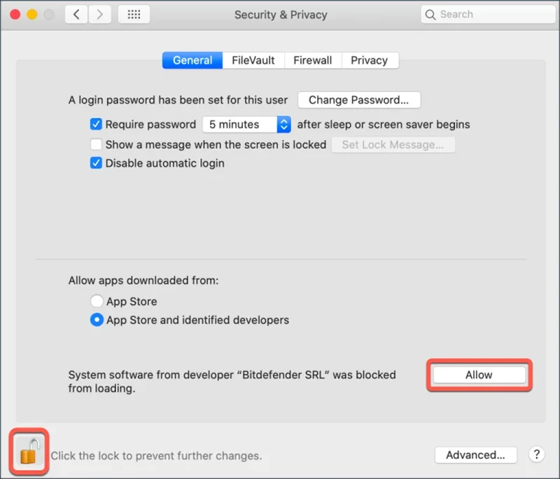Bitdefender VPN Installation process screenshot.