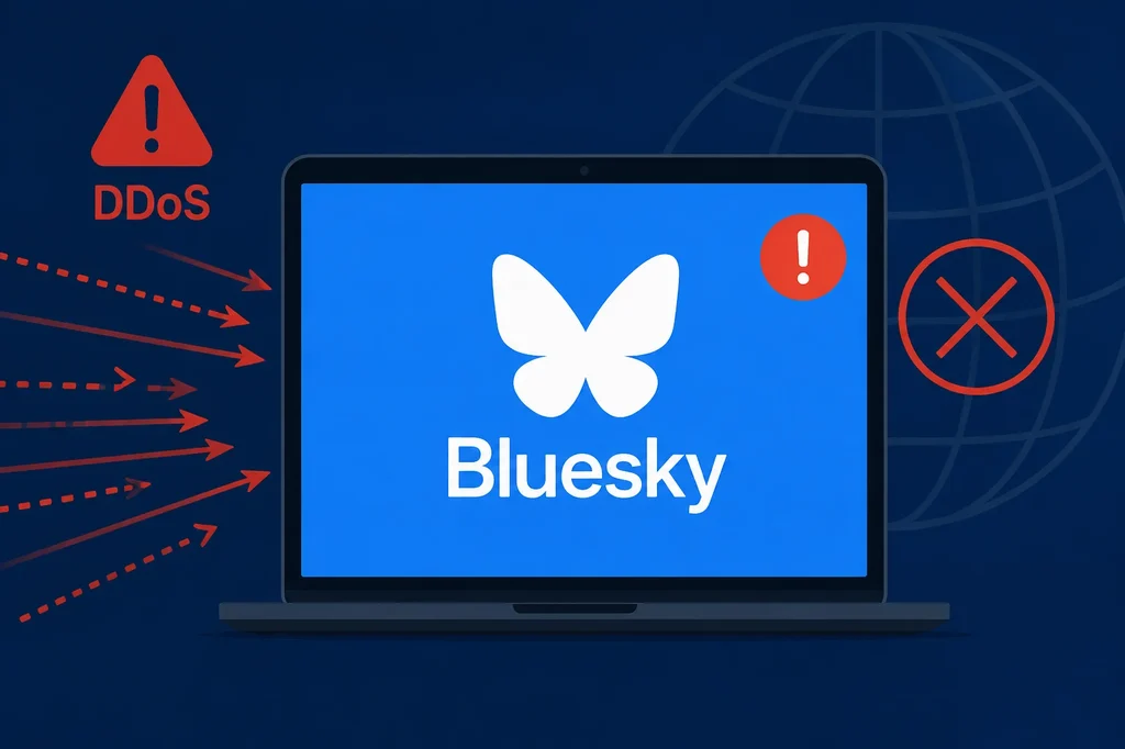 Bluesky cyber attack.